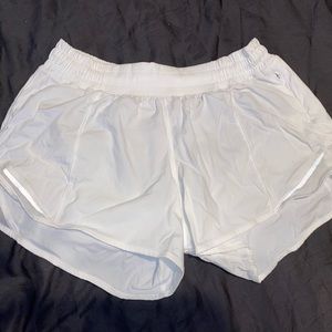 White hotty hot shorts